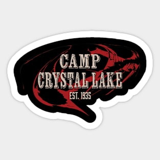 Camp Crystal Lake Graphic Sticker